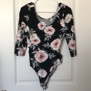 Floral Body suit
